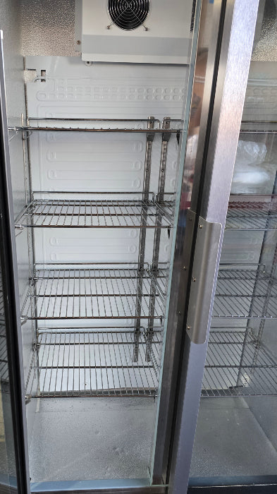 Polar CK477-A 2-Glass Door Upright Chiller