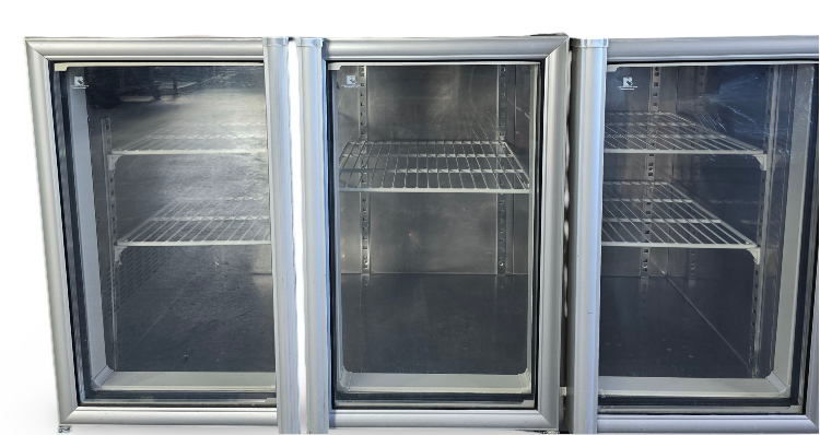 Delta ERD134 Undercounter Stainless 3 Door Chiller