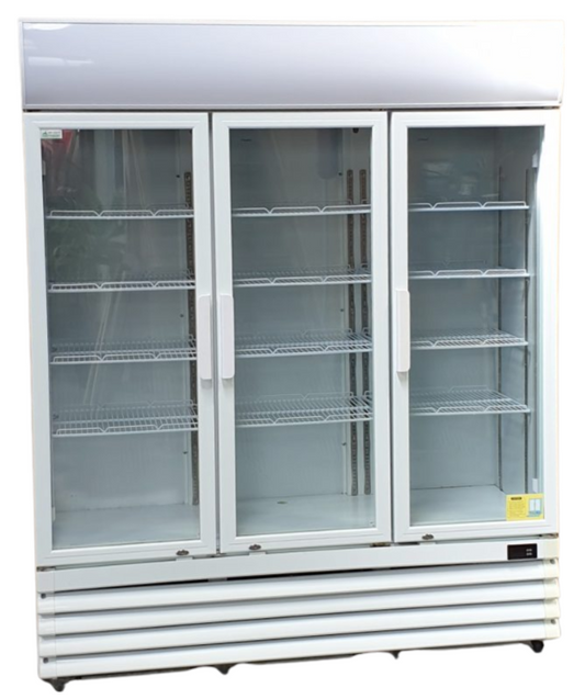 FED LG-1203GE Upright Fridge