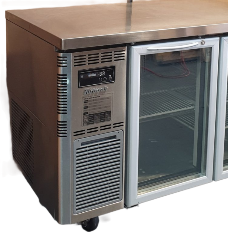 Turboair KGR12-2 Undercounter 2 Glass Door Chiller