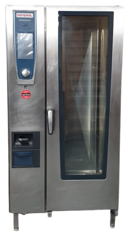 Rational SCCWE201 Combi Oven w/ 20 Tray Trolley