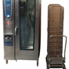 Rational SCCWE201 Combi Oven w/ 20 Tray Trolley