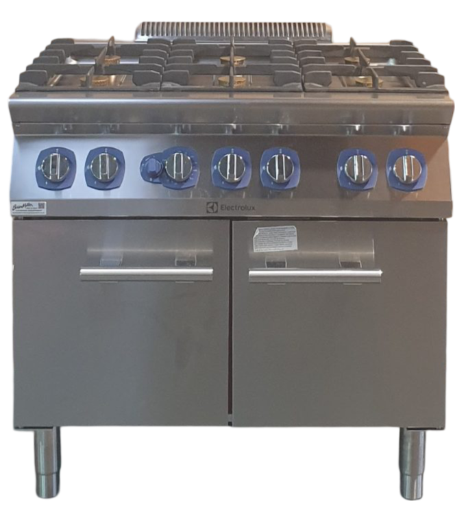 Electrolux E7GCG16CLG 6 Burner Gas Range with Static Oven