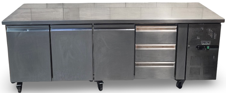 Delta ERD20 Undercounter 3-Door with 3-Drawer Chiller