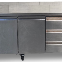 Delta ERD20 Undercounter 3-Door with 3-Drawer Chiller