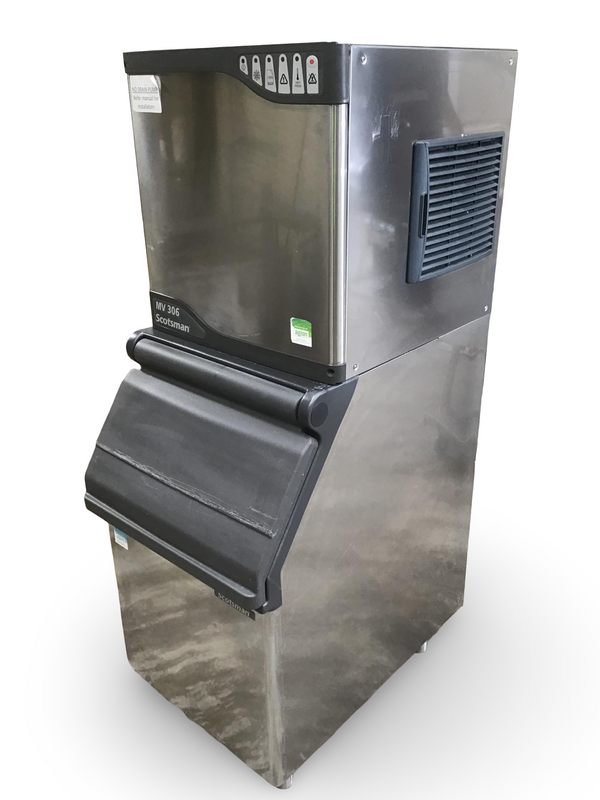 Scotsman MV306AS Ice Machine + SB193 Storage Bin