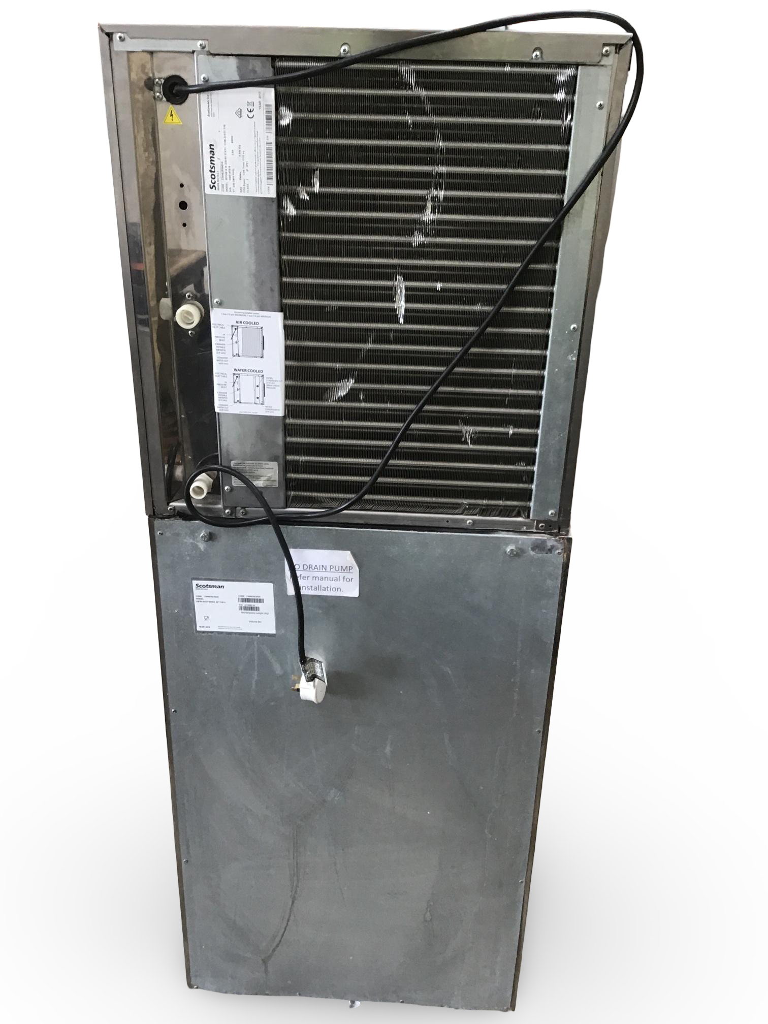 Scotsman MV306AS Ice Machine + SB193 Storage Bin