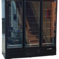 Honar BF180 Upright 3 Door Display Freezer