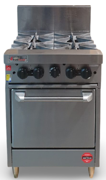 Trueheat 4 Burner Range Gas Static Oven