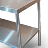 Stainless Bench With Splashback