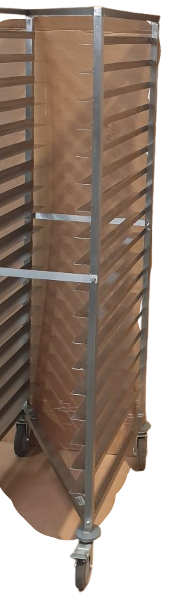 Bakers 18 inch Stainless Steel Trolley