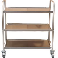 3 Tier Stainless Steel Trolley 3