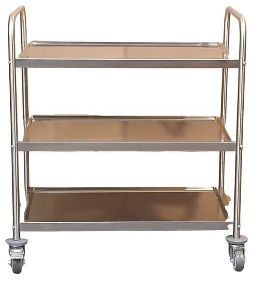 3 Tier Stainless Steel Trolley 3
