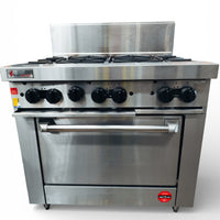 TrueHeat RCR9-6 Range with Static Oven
