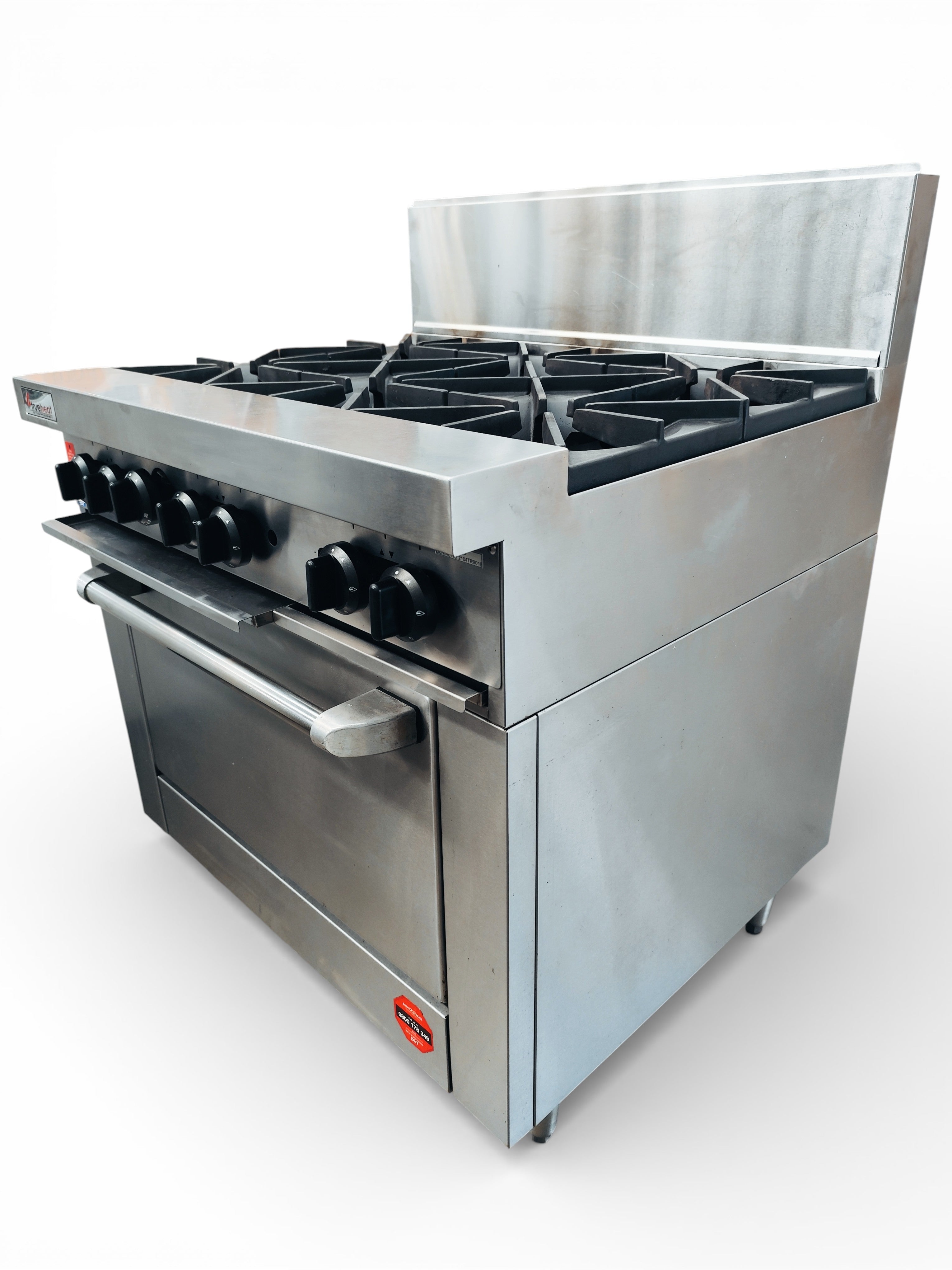 TrueHeat RCR9-6 Range with Static Oven