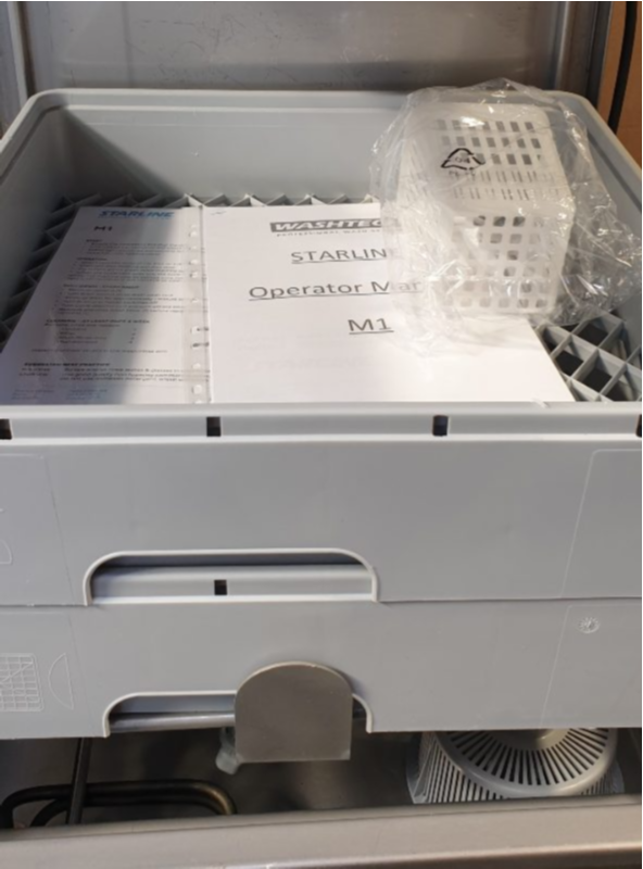 Starline M1 Pass through dishwasher