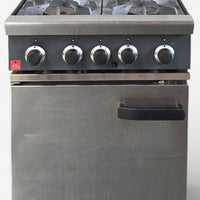 Cobra CR6DL Four Burner Gas Range Oven