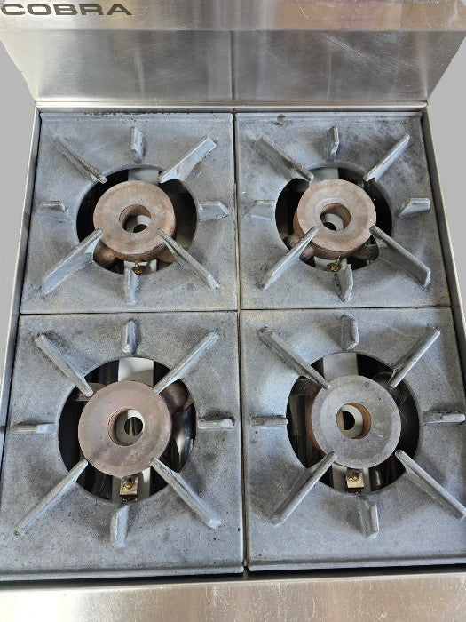 Cobra CR6DL Four Burner Gas Range Oven