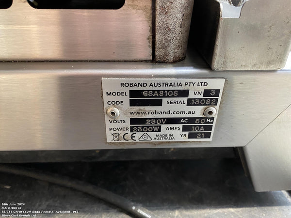 Roband GSA810S Sandwich Grill
