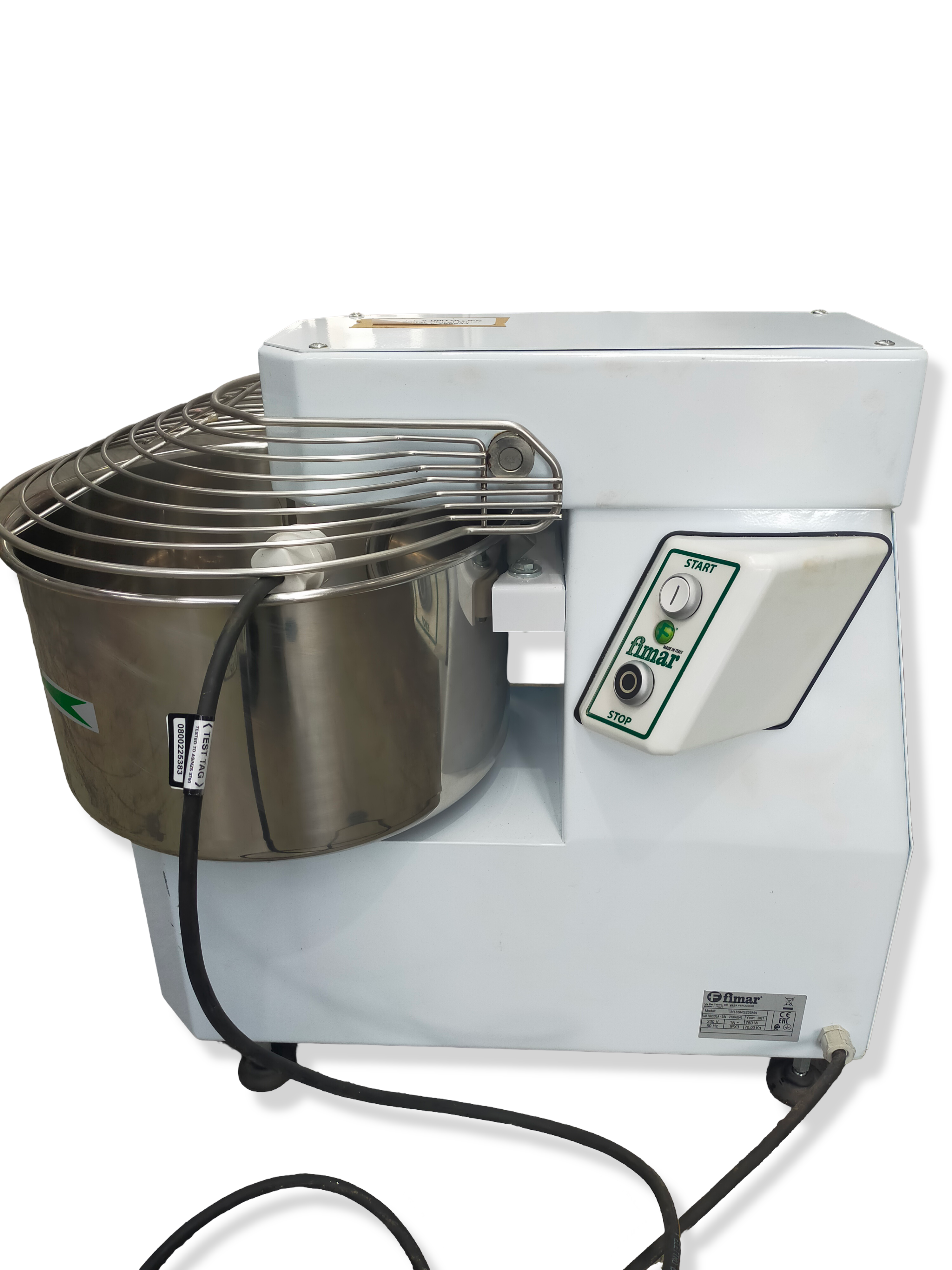 Fimar 18/SN Spiral Mixer -22L Fixed Bowl