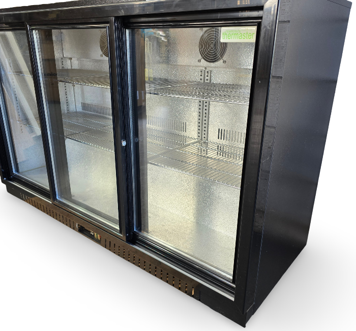 FED LG-330SC Three Sliding-Door Bar Cooler