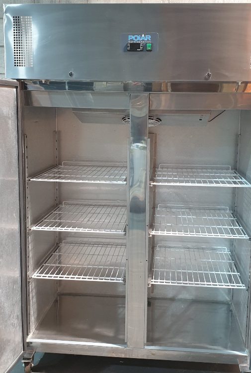 Polar DL896-A-02 2 Door Upright Freezer