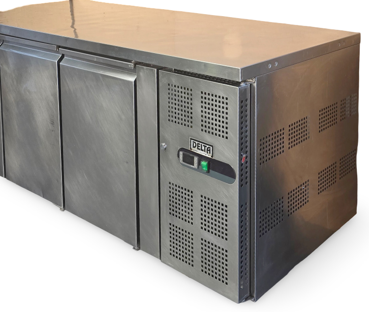 Delta ERD18 Undercounter Stainless 3 Door Chiller