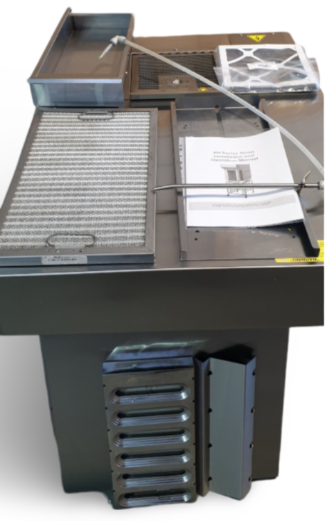 Halton Turbofan VH32 Ventless Condensing Hood For E32