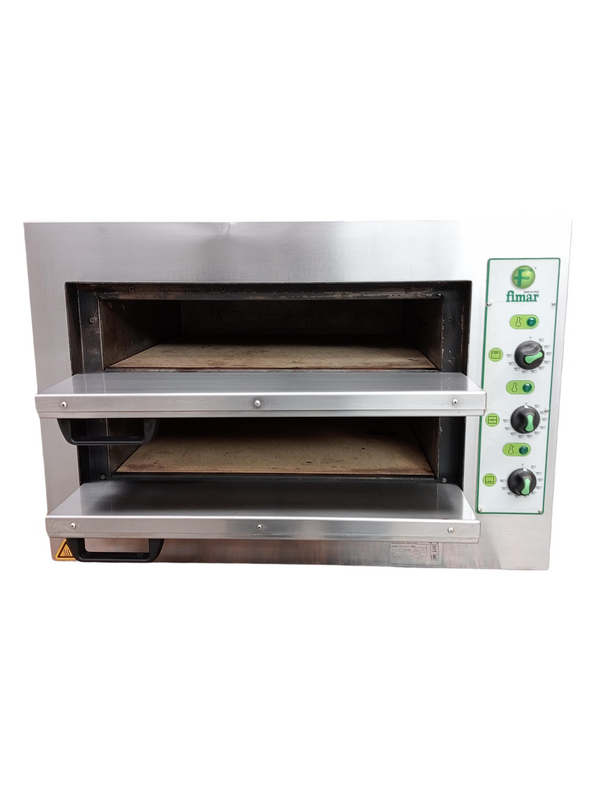 Fimar FOMI3T23050M MINI Twin Deck Pizza Oven