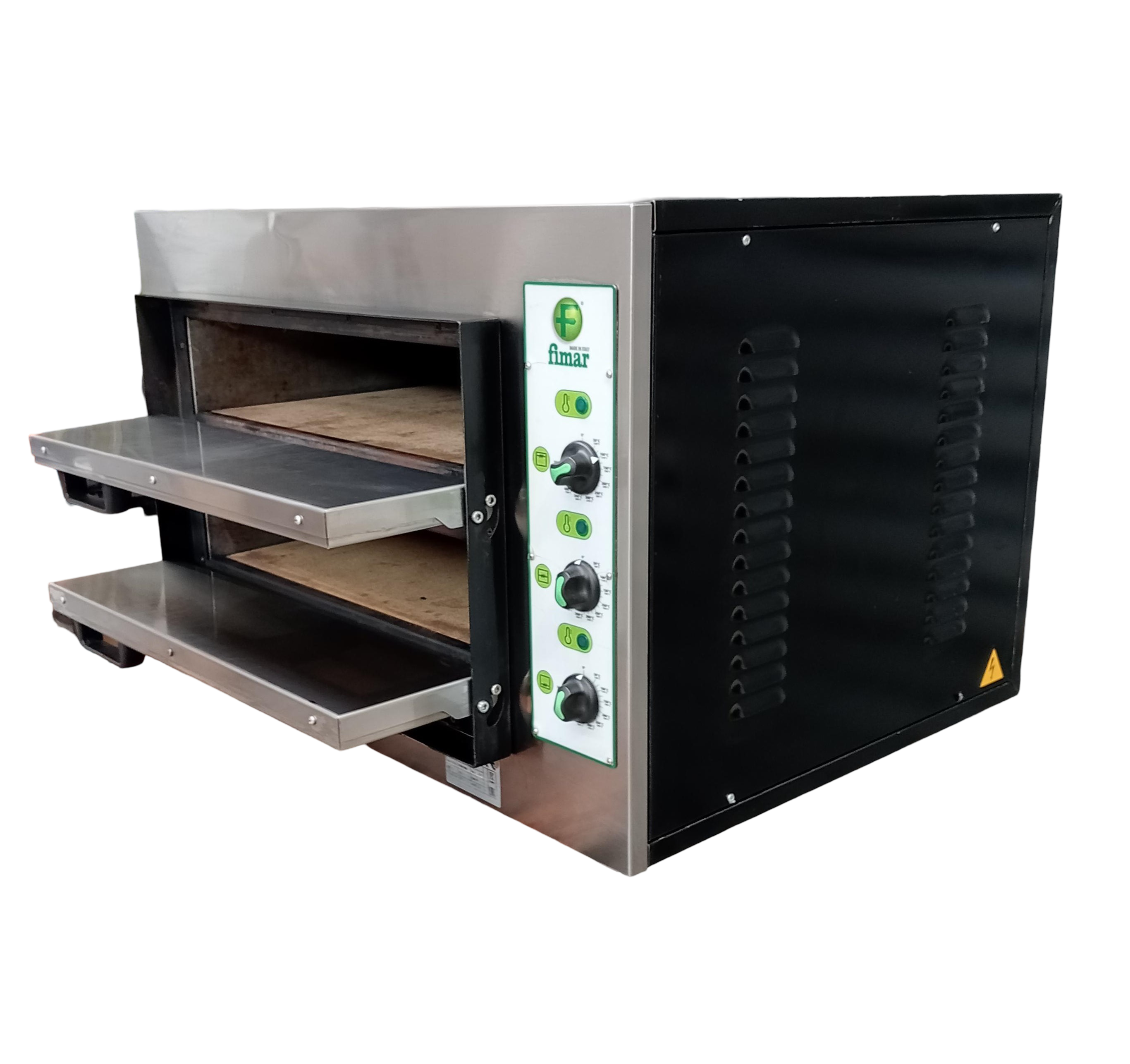 Fimar FOMI3T23050M MINI Twin Deck Pizza Oven