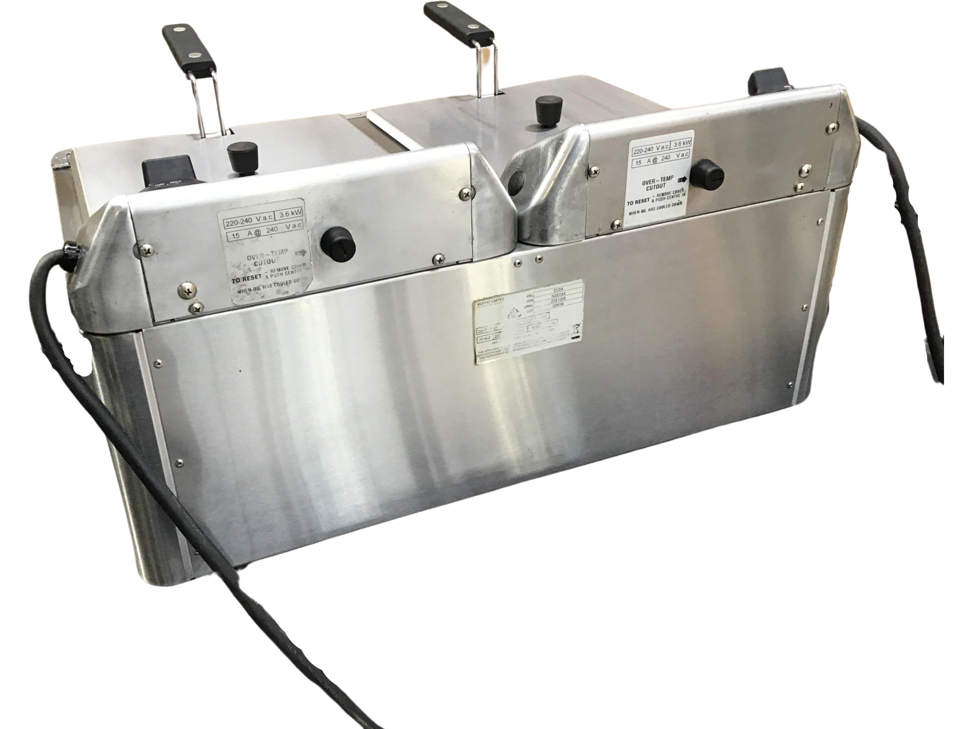Bakbar EC64 Twin Tank Counter Top Fryer