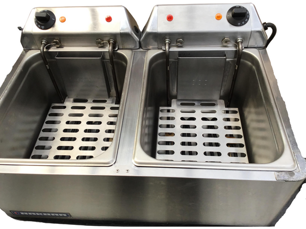 Bakbar EC64 Twin Tank Counter Top Fryer