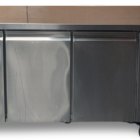 Delta ERD17 Undercounter Stainless 3 Door Freezer