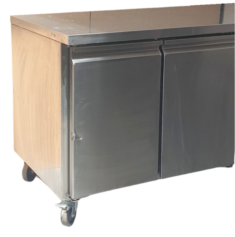 Delta ERD17 Undercounter Stainless 3 Door Freezer