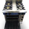 Blue Seal GE54D Gas Range with Electric Convection Oven