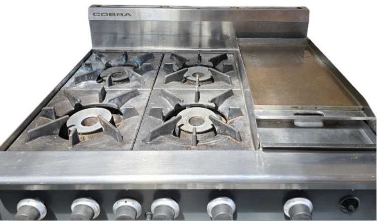 Cobra CR9CL 4 Burner Range Oven