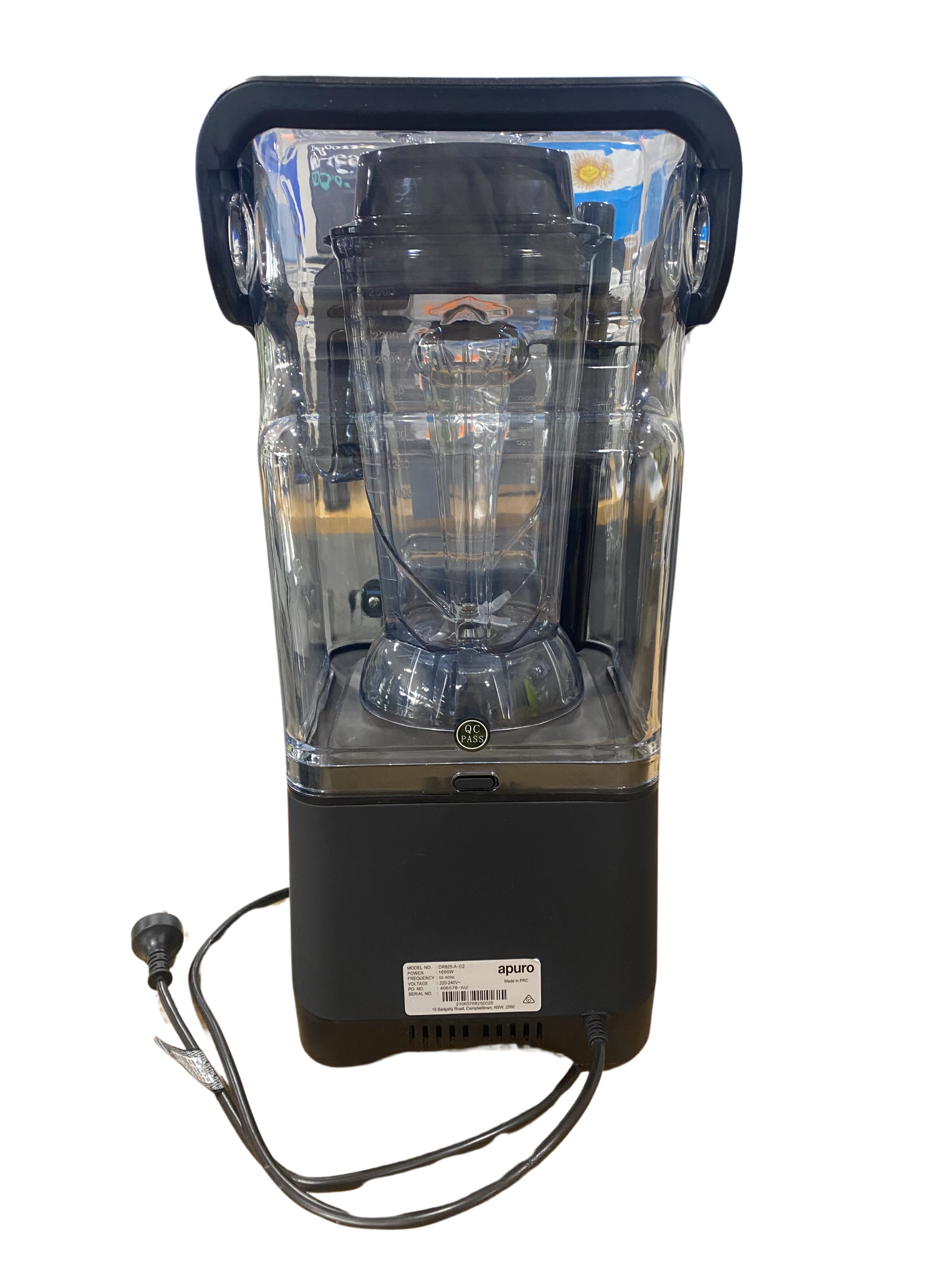 Apuro DR825-A-02 Blender with Sound Shield