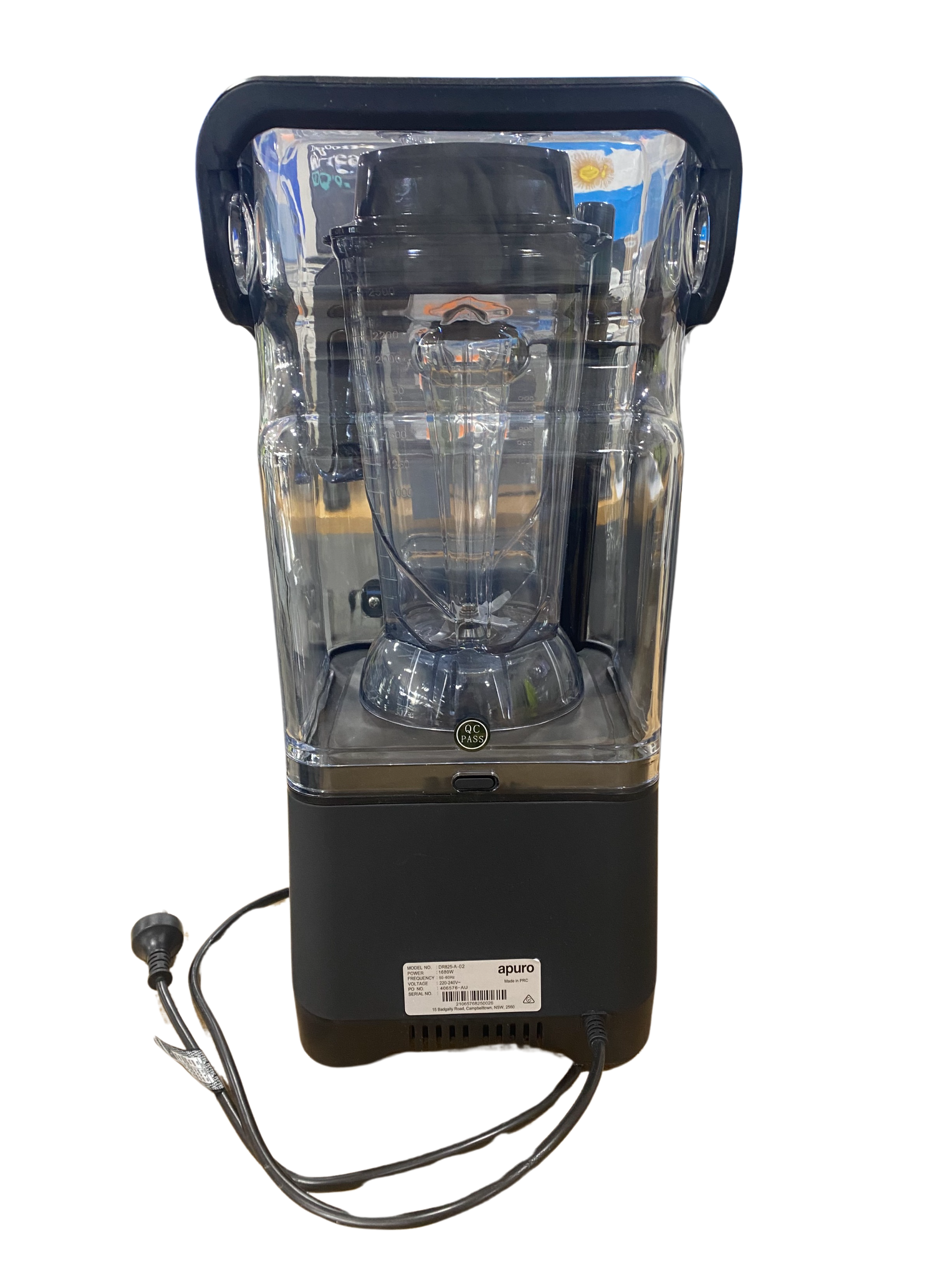 Thumbnail - Apuro DR825-A-02 Blender with Sound Shield