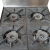 Cobra C6DF Four Burner Gas Cooktop on Cabinet Base