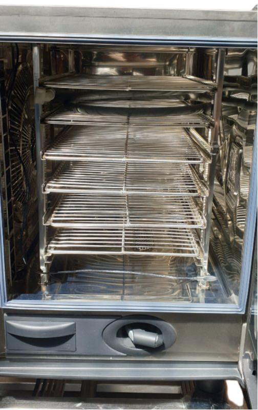 Rational SCC WE 61 Electric 6 tray combi oven w/ Stand