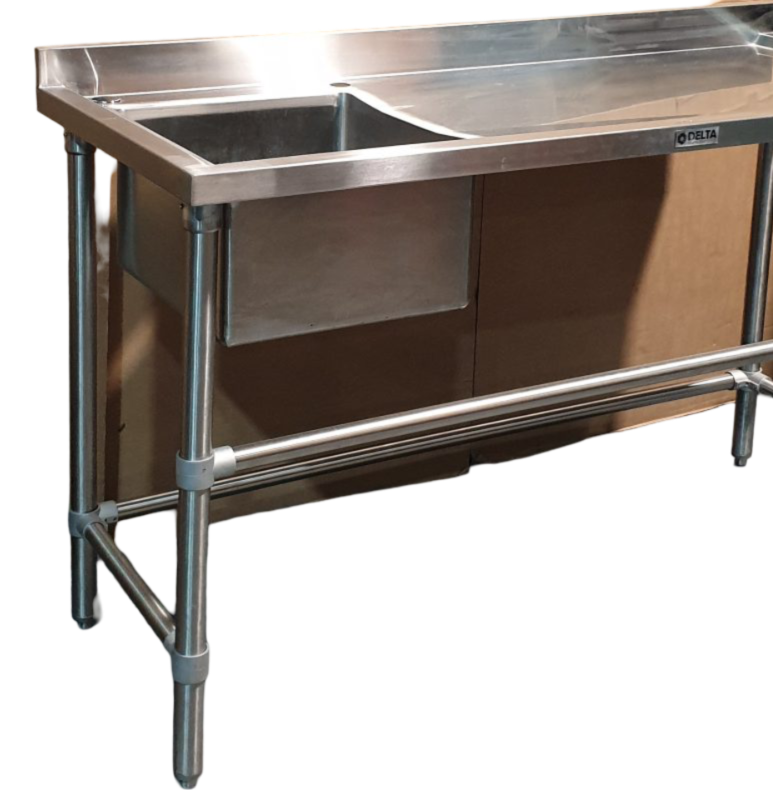 Thumbnail - Simply Stainless SD6 Stainless Steel LH Sink Bench with Leg Brace