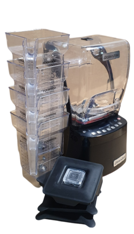 Blendtec STEALTH 885 Blender + 4x Jugs