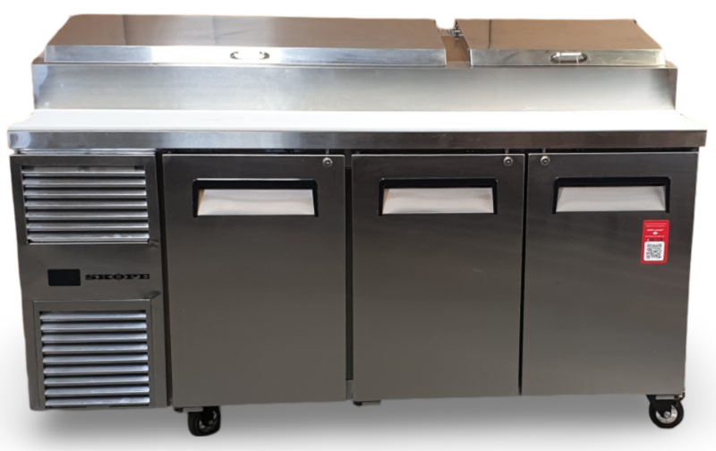 Skope Reflex RF8.PPZ.3.SD ReFlex 3 Solid Door Pizza Preparation Fridge