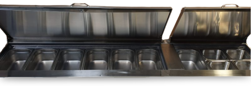 Skope Reflex RF8.PPZ.3.SD ReFlex 3 Solid Door Pizza Preparation Fridge