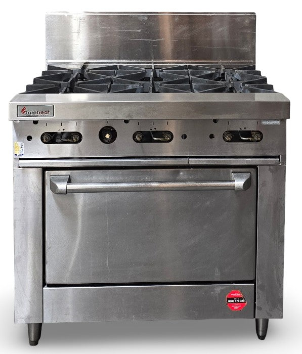 Trueheat RCR9-6 Range with Gas Static Oven