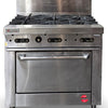 Trueheat RCR9-6 Range with Gas Static Oven