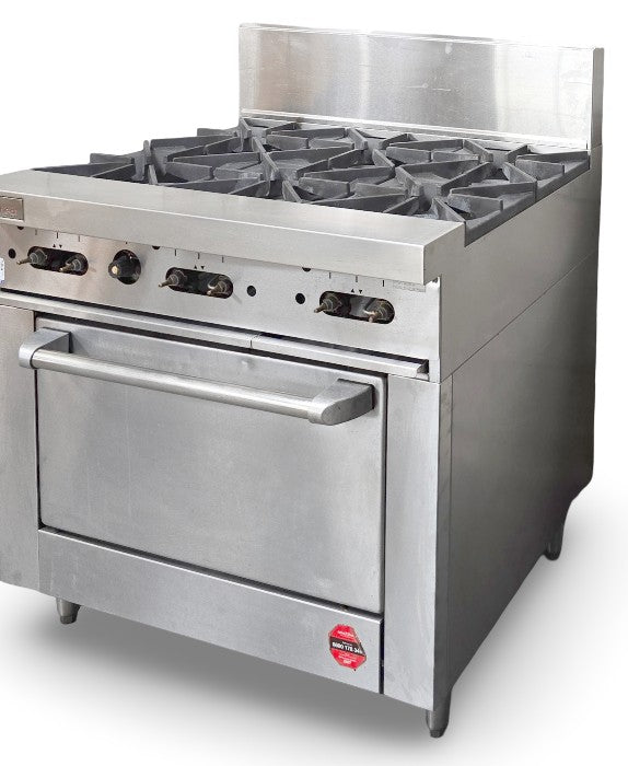 Trueheat RCR9-6 Range with Gas Static Oven