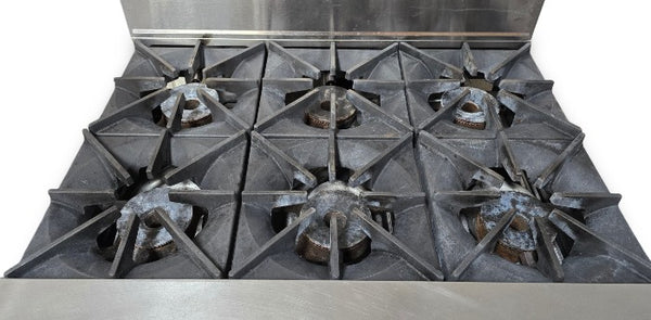 Trueheat RCR9-6 Range with Gas Static Oven