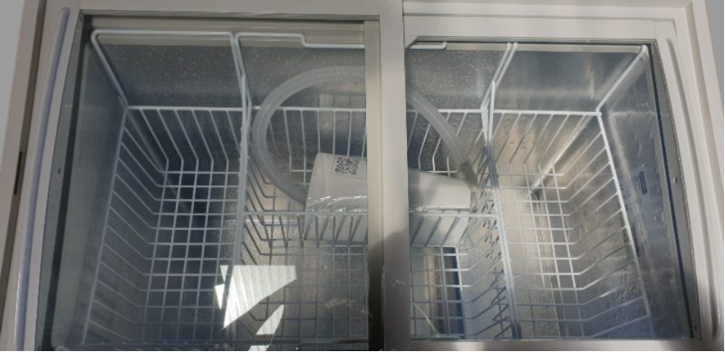 Thumbnail - Polar GM498-A Display Chest Freezer with sliding glass doors