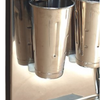 4x S/S Cup for Hayman Milkshake Machine